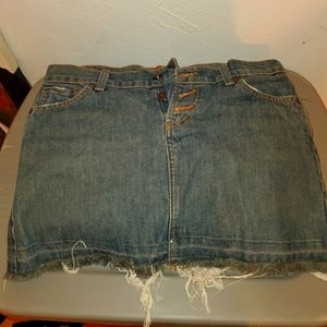 Jean skirt